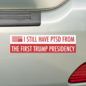 PTSS van Trump Bumpersticker (Op auto)