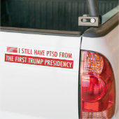 PTSS van Trump Bumpersticker (Op Truck)