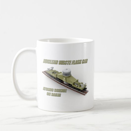 PTW American Nuclear Flask Car Dubbelzijdige Mok (Links)