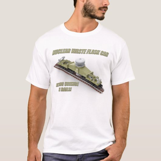 PTW Amerikaanse nucleaire afvalfleswagen T-shirt (Voorkant)