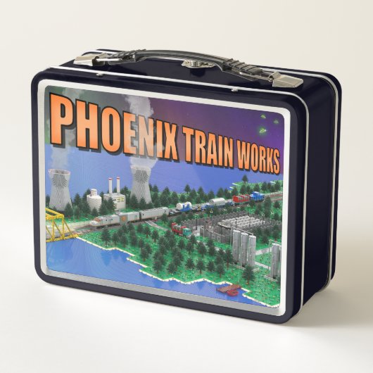 PTW Atomic Train en Energiecentrale Scene (Achterkant)