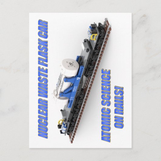PTW Modern Amerikaanse Postkaart voor Kernafval (Voorkant)