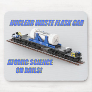 PTW Moderne Amerikaanse nucleaire afvalfleswagen Muismat