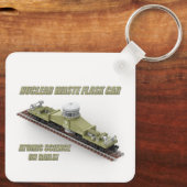 PTW Moderne Amerikaanse nucleaire flask wagon dubb Sleutelhanger (Achterkant)