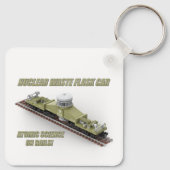 PTW Moderne Amerikaanse nucleaire flask wagon dubb Sleutelhanger (Achterkant)