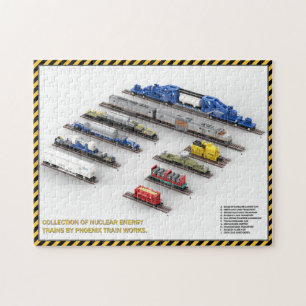 PTW Nuclear Energy Trein Collectie Puzzel