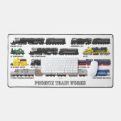 PTW Trein Collectie Computer Bureaumat (Keyboard & Muis)
