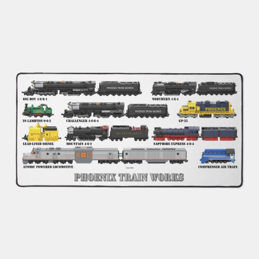 PTW Trein Collectie Computer Bureaumat (Voorkant)