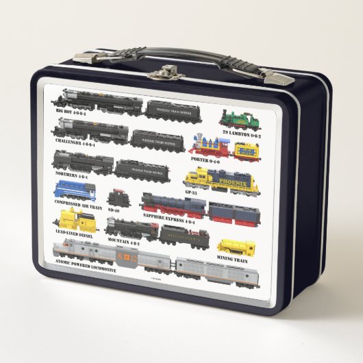 PTW Trein Collectie Lunchbox (Voorkant)
