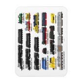 PTW Trein Collectie Magneet (Verticaal)