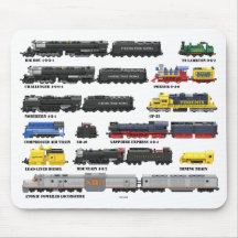 PTW Trein Collectie Muismat