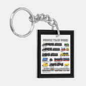 PTW Trein Collectie Sleutelhanger (Voorkant Links)