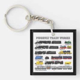 PTW Trein Collectie Sleutelhanger