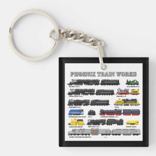PTW Trein Collectie Sleutelhanger