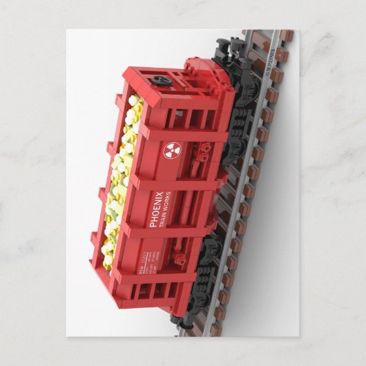 PTW Uranium Erts Hopper Ansichtkaart Briefkaart (Voorkant)