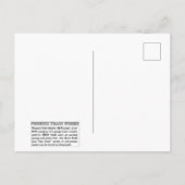 PTW Uranium Hexafluoride Wagon "Blauwdruk" Briefkaart (Achterkant)