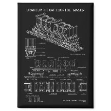 PTW Uranium Hexafluoride Wagon "Blauwdruk"