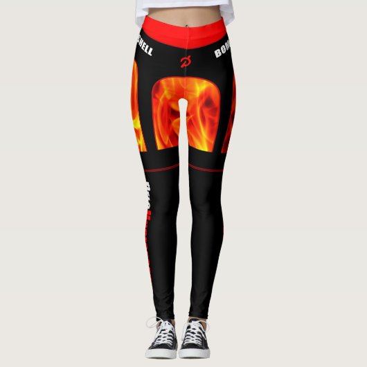 PU-BOMBSHELL "Digh" leggings (Voorkant)