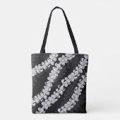 Puakenikeni hawaiian aloha printpatroon tote bag (Achterkant)
