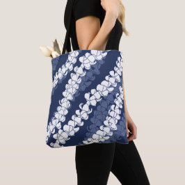 Puakenikeni hawaiian aloha printpatroon tote bag