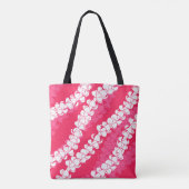Puakenikeni hawaiian aloha printpatroon tote bag (Achterkant)