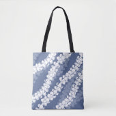 Puakenikeni hawaiian aloha printpatroon tote bag (Voorkant)