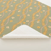 Puakenikeni lei Blanket Sherpa Deken (3/4)