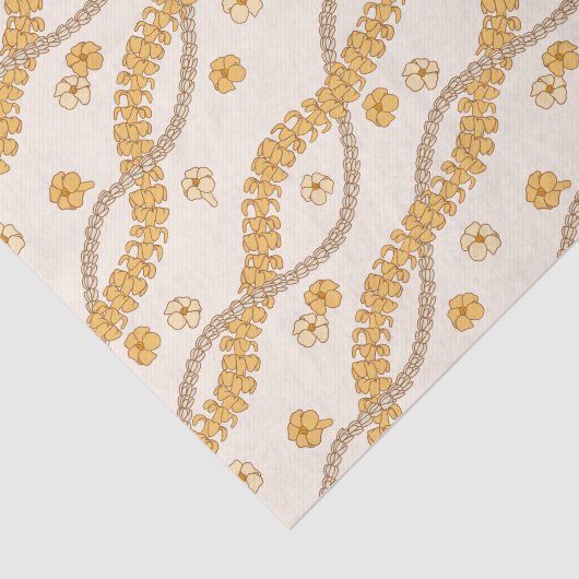 Puakenikeni lei tissue papier (Detail)