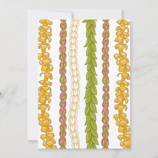 Puakenikeni Lokelani Pikake Maile Briefkaart (Voorkant)