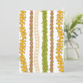 Puakenikeni Lokelani Pikake Maile Briefkaart (Staand voorkant)