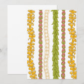 Puakenikeni Lokelani Pikake Maile Briefkaart (Voorkant / Achterkant)