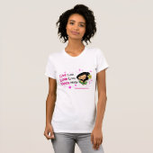 Pualani Girl Hawaii - T-Shirt (Voorkant volledig)