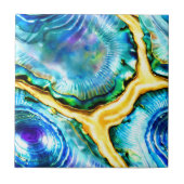 Puau shell naadloos herhalend schelpenpatroon tegeltje (Voorkant)