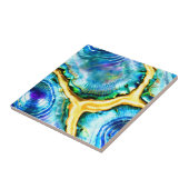 Puau shell naadloos herhalend schelpenpatroon tegeltje (Zijkant)