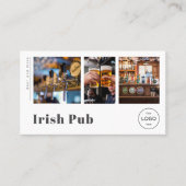 Pub Bar bier Café club foto Visitekaartje (Voorkant)