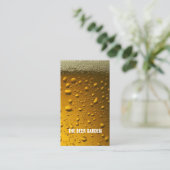 Pub Bar in Tavern Beer Bubbles Visitekaartje (Staand voorkant)