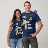 Pub Darts Player Groter Beer drinker T-shirt (Unisex)