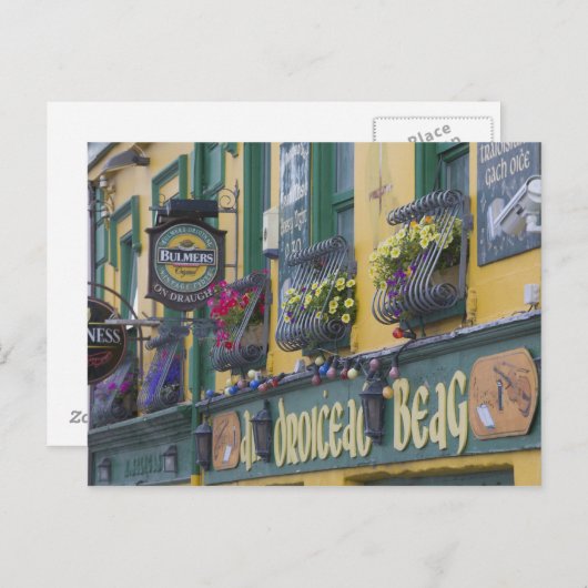 Pub, Dingle, Dingle Peninsula, County Kerry Briefkaart (Voorkant / Achterkant)