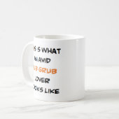 pub grub - minnaar , avid - mok koffie (Voorkant links)