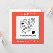 Pub-maaltijden en Pub Menu-Cartoon Kaart (Voorkant / Achterkant in situ)