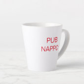 Pub Nappo cup mijn zomerauto Latte Mok (Rechterhoek)