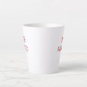 Pub Nappo cup mijn zomerauto Latte Mok (Voorkant)