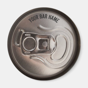 Pub of Bar Owner Beer Can Magnet