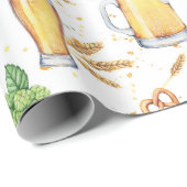 Pub Patroon Wrapping Papier (Rol Hoek)