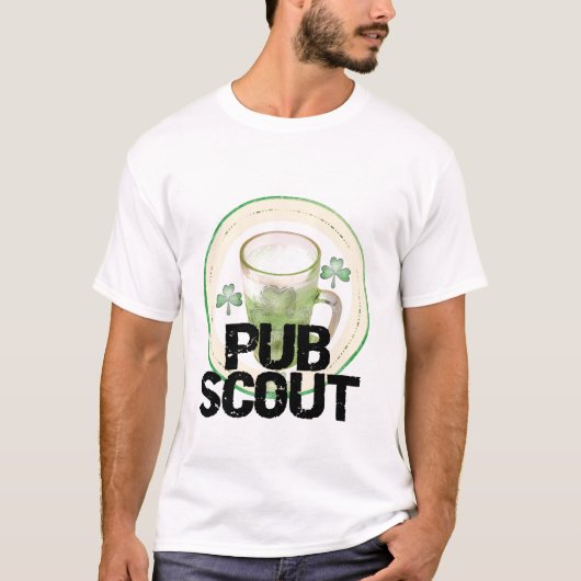 Pub Scout St. Patrick's Day Tshirts and Gifts (Voorkant)