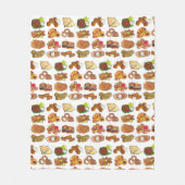 Pub Snacks bar Food Restaurants Appetizers Foodie Fleece Deken (Voorkant)