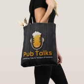 Pub Talks Canvas tas (Dichtbij)