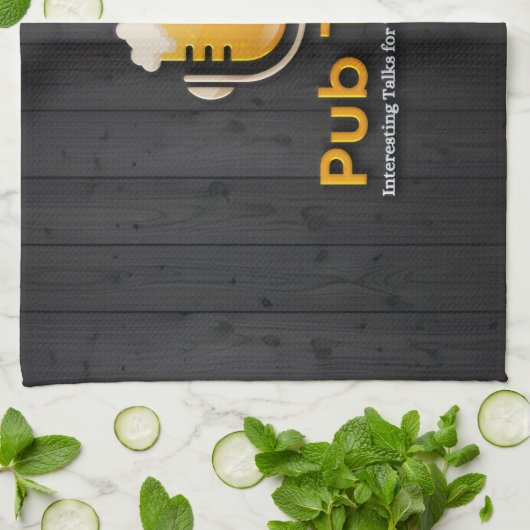 Pub Talks Theedoek (Gevouwen)