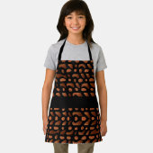 Pub thema noten bruin Waterverf Patroon Schort (Insitu)