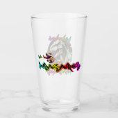 PUBASAURUS beroemd gemaakt door BAD Dino Glas (Voorkant)
